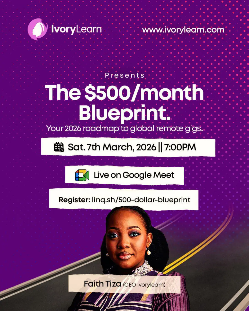 The $500/month Blueprint material